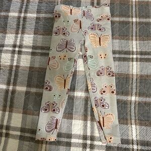 Carter's Gray Butterfly Kids Leggings